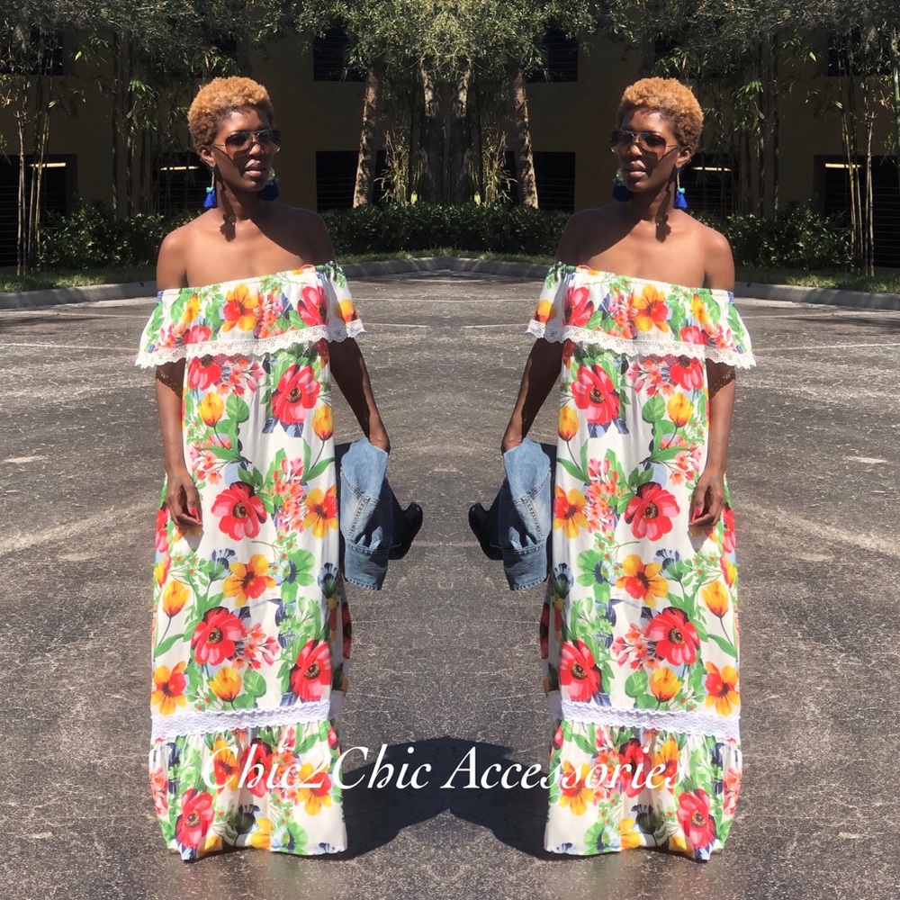 Floral Maxi Dress 🌻🌼🌸